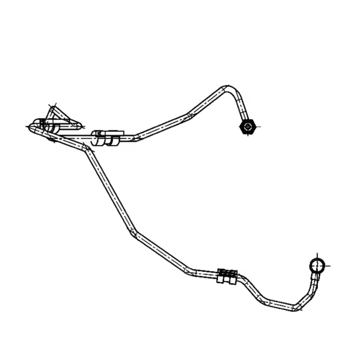 DDE A4731301557 AIR LINE - COMPRESSED, TURBOCOMPOUND