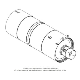 DDE A6804911919 KIT - OXIDATION CATALYTIC CONVERTER SCR