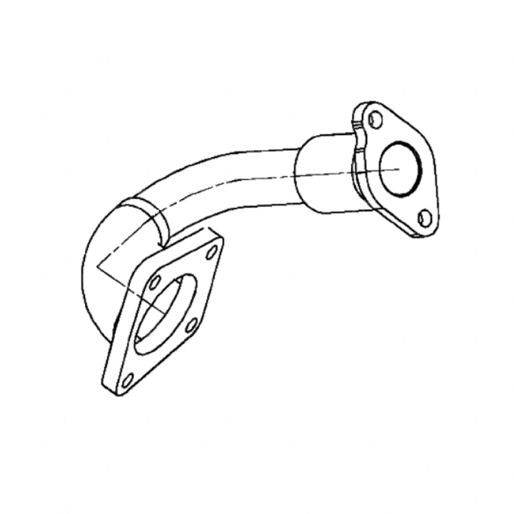DDE A9061420404 EGR PIPE