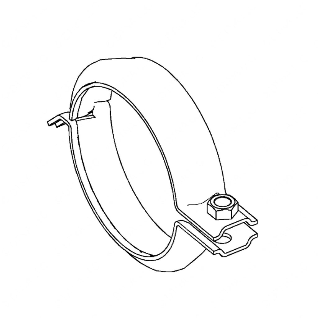 DDE A9069970190 CLAMP, INLET