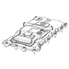 DDE A9340160021 SEAL FOR CYLINDER HEAD COVER