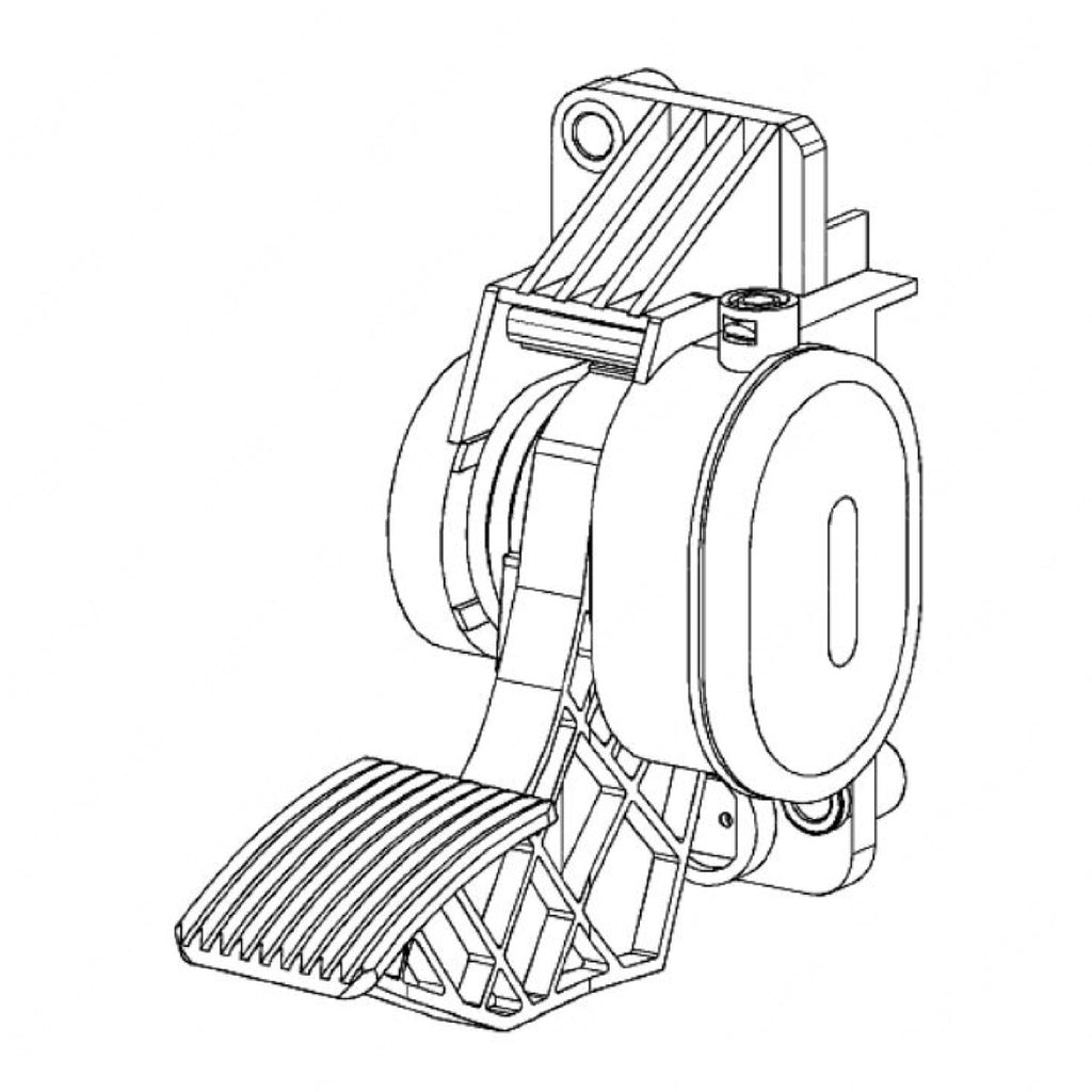 DDE A9413000104 ACCEL PEDAL