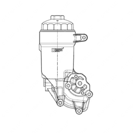 DDE A9901800010 ZB ENGINE OIL FILTER