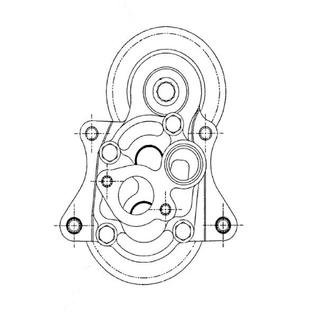 DDE E23530487 OIL PUMP ASM S50 12L DDECIV PRE98