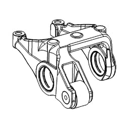 DDE E23537072 RKR ARM RLR ASM-EXH S60 12L 14L EPA04