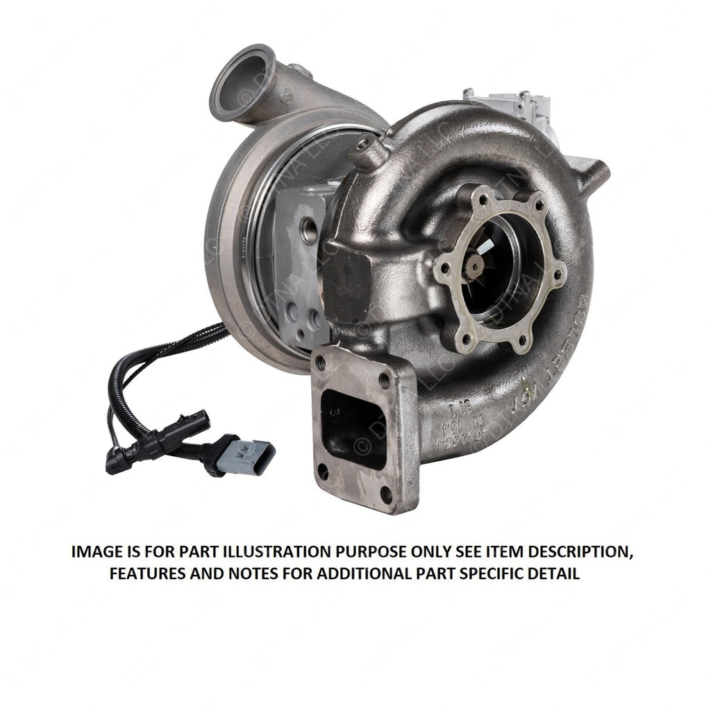 DDE E23539569 TURBO S60 EPA07 14L VG HE500VG EXPORT