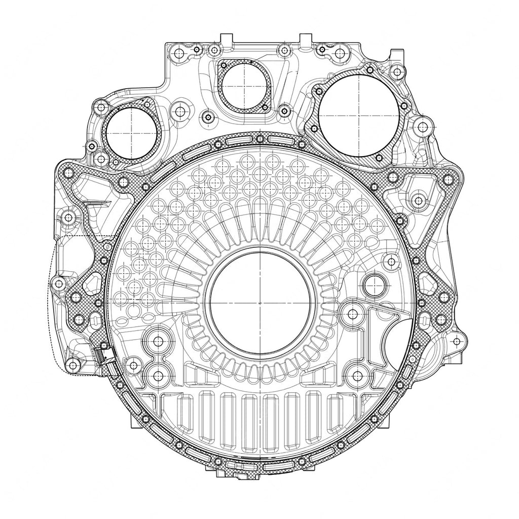 DDE EA4710151803 HOUSING - FLYWHEEL