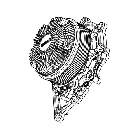 DDE EA4722001801 WATER PUMP, VARIABLE SPEED
