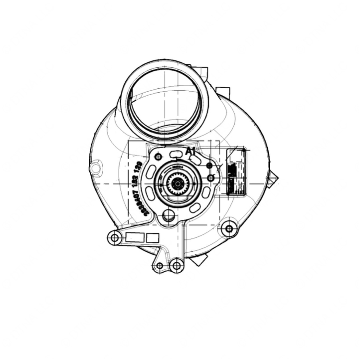 DDE EA4722300734 TURBO DD15 EPA07 14L FG TC HE800PT