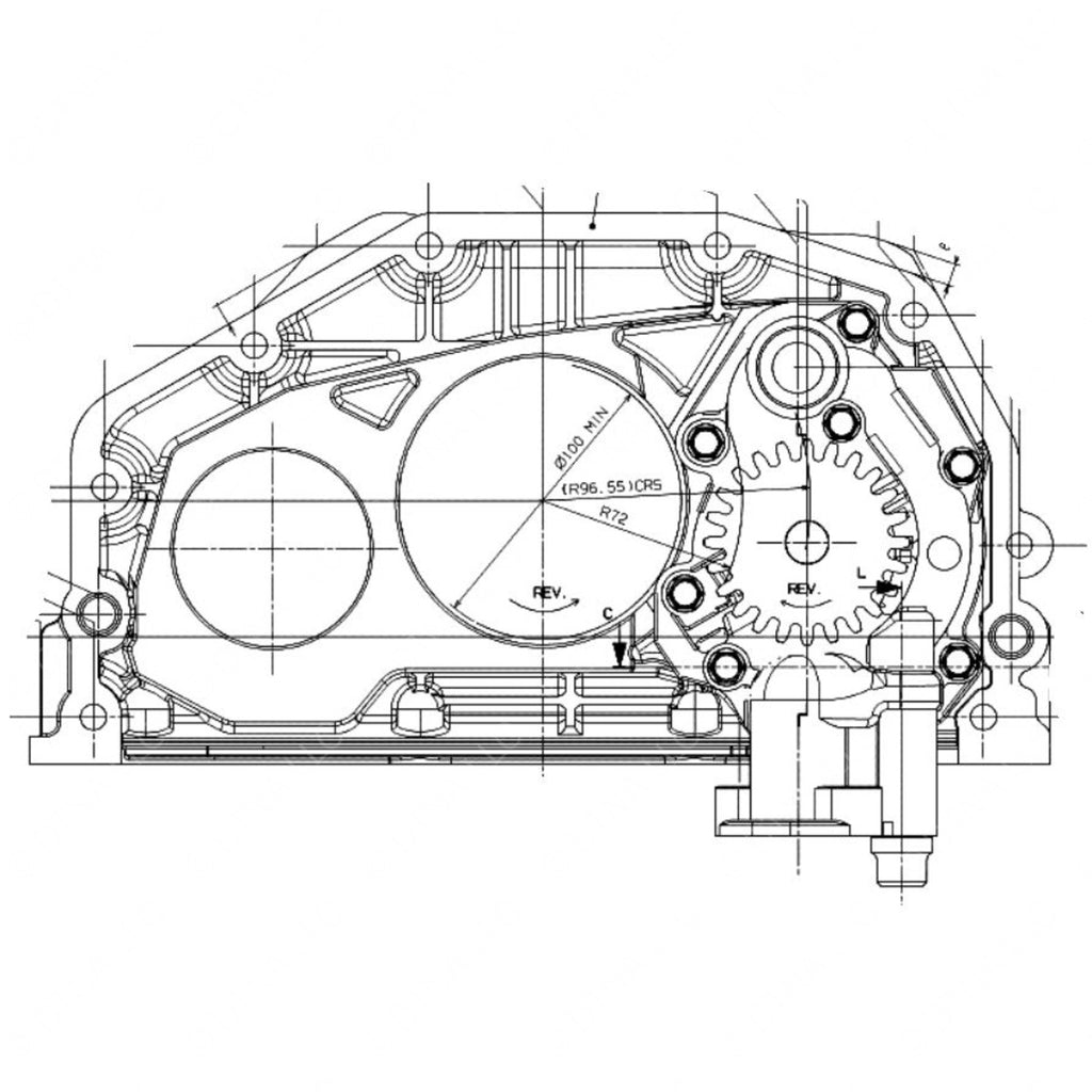 DDE EA9061800801 OIL PUMP (New)