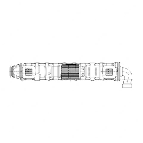 DDE EA9361421679 EGR COOLER DD8