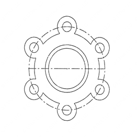 DDE NS60-124 FAN SPACER