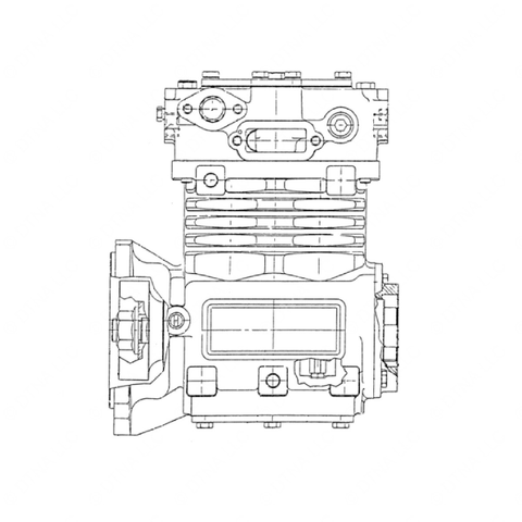 DDE R23505234 AIR COMPRESSOR