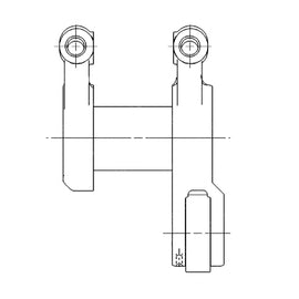 DDE R23532937 RKR ARM RLR INT S60 14L DDECVI EPA07