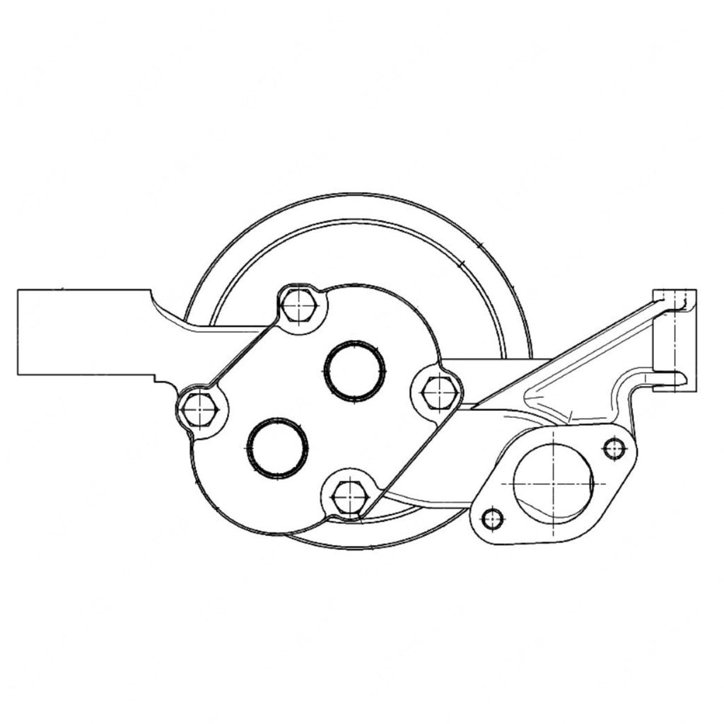 DDE RA4571801501 OIL PUMP MBE 4000