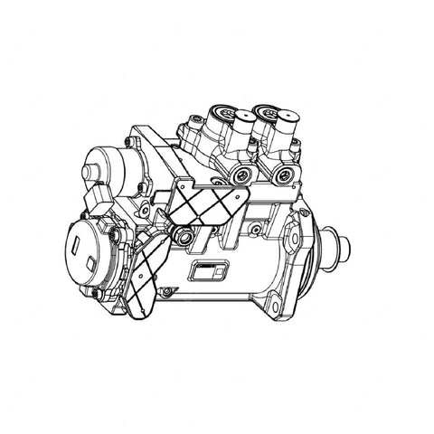 DDE RA4710900850 HIGH PRESSURE FUEL PUMP HDEP GEN2  DD13