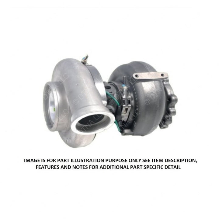 DDE RA4710968399 REMAN TURBOCHARGER, DD13, GHG14, 12L, WG