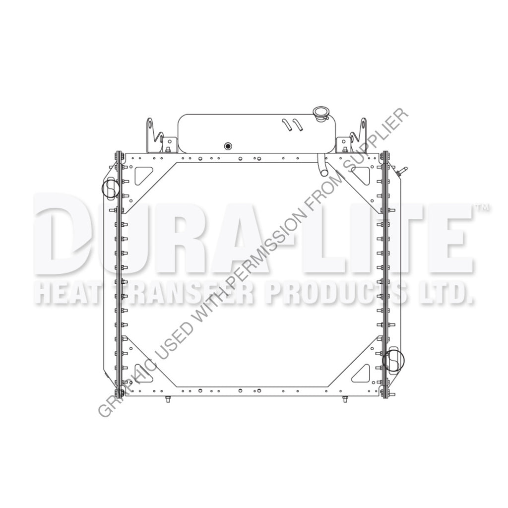 DHT FR1300001ST RADIATOR-FRAME (2 YR WTY)