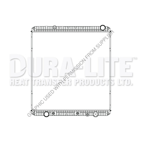 DHT FR1321002BPT RADIATOR, PLASTIC/ALUM 1YR WRNTY