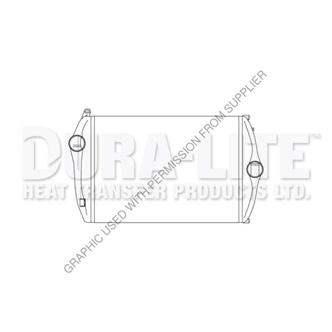 DHT FR3D COOLER, NO CORE, CHARGE AIR