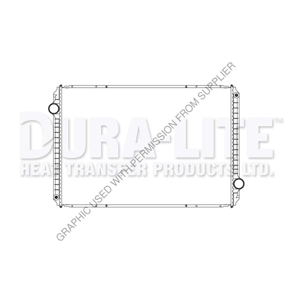 DHT IH1100002PT RADIATOR, PLASTIC/ALUM 1YR WRNTY