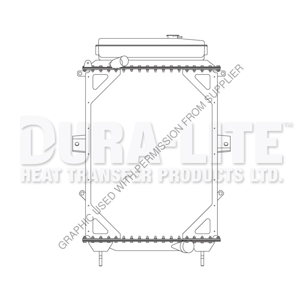 DHT KE1201001ST RADIATOR-FRAME (2 YR WTY)