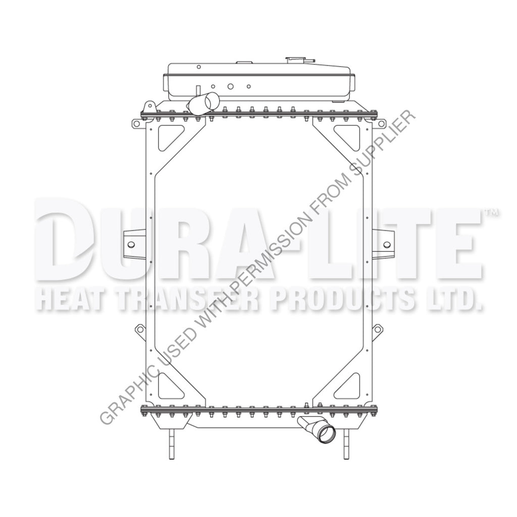 DHT KE1205001ST RADIATOR- FRAME (2YR WTY)