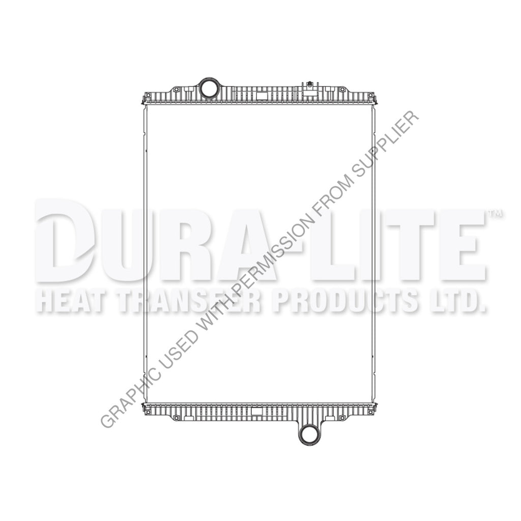 DHT KE1206002PT RADIATOR, PLASTIC/ALUM 1YR WRNTY