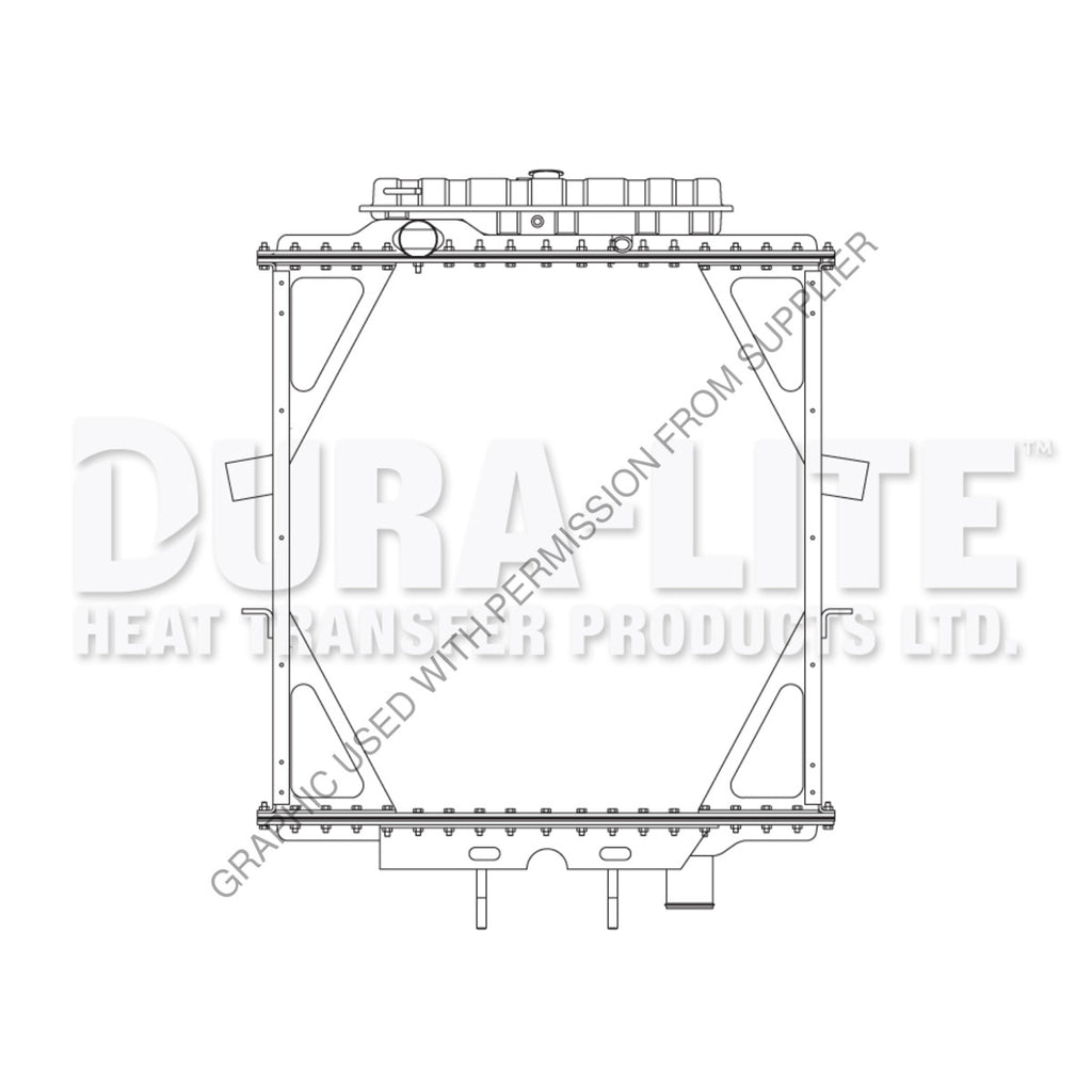 DHT PE1000001ST RADIATOR-FRAME (2 YR WTY)