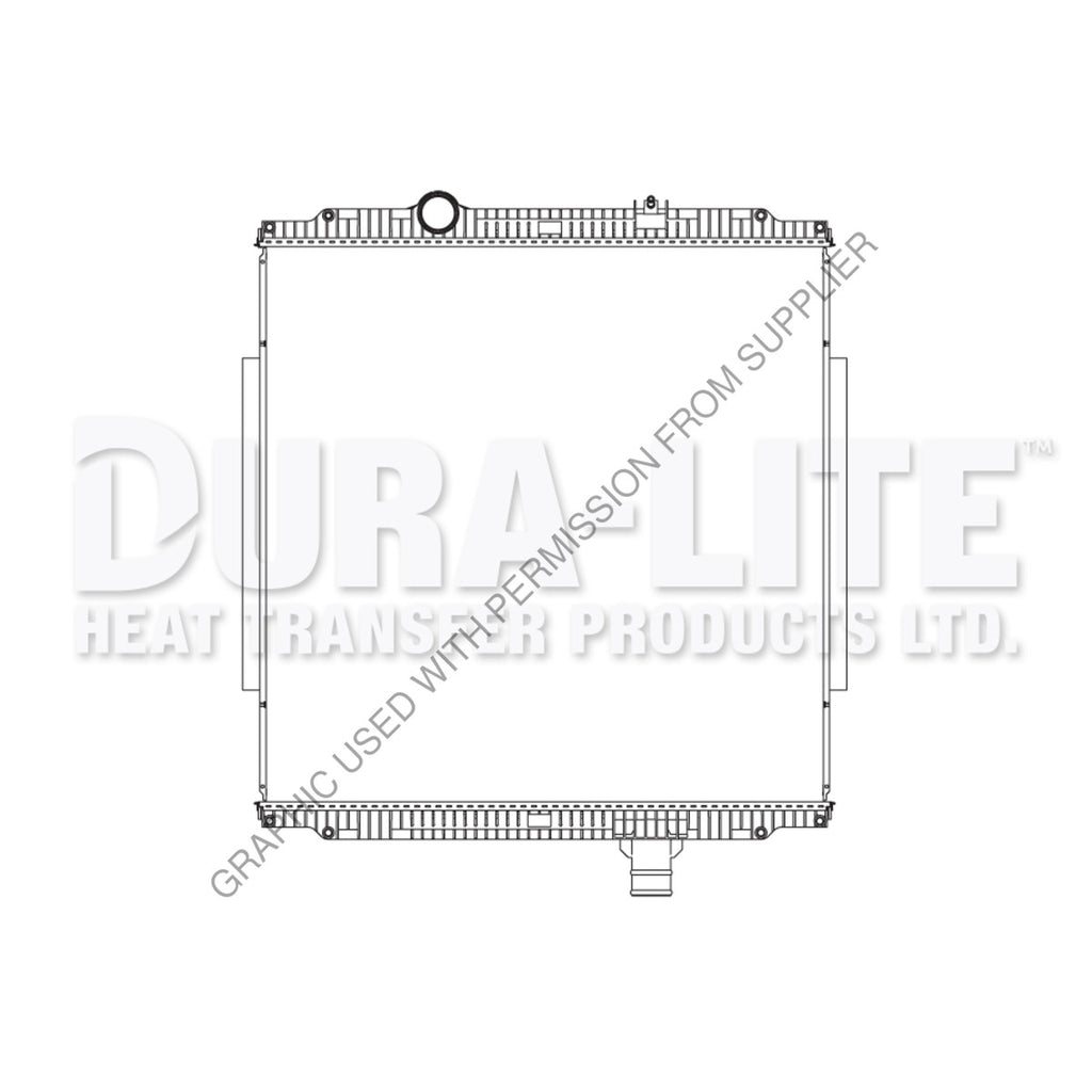 DHT PE1009002PT RADIATOR, PLASTIC/ALUM 1YR WRNTY