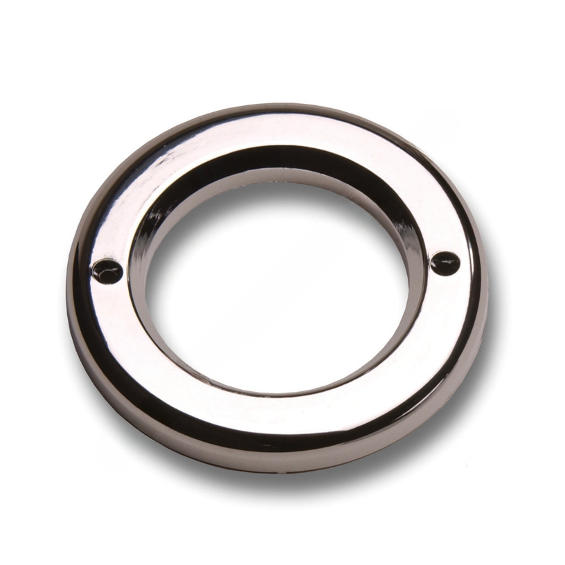 DML DUALB25 2.5IN  ROUND LIGHT BEZEL PLAIN