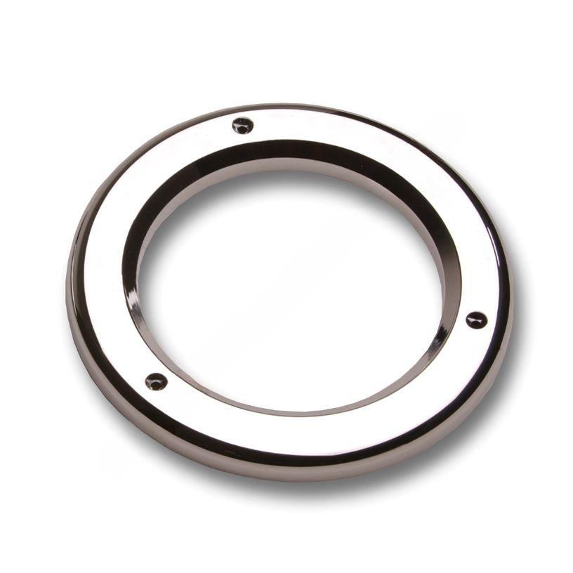 DML DUALB4 4IN  ROUND LIGHT BEZEL PLAIN