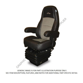 DMS 2D914NCBBNSN SEAT-ATLAS II LE HGH BK,CVS HEAT/VNT CSH