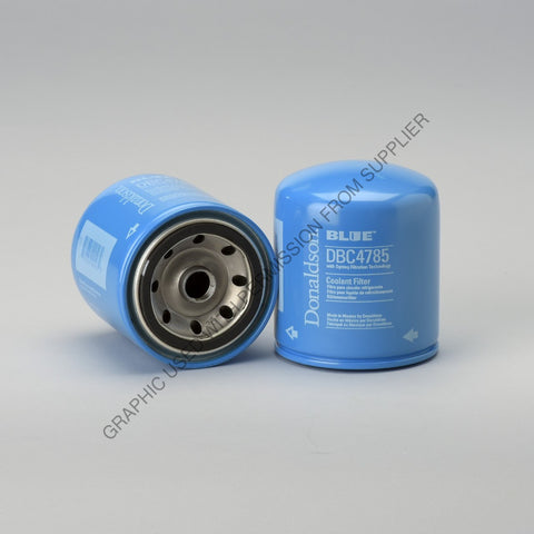 DN  DBC4785 COOLANT FILTER-SPIN-ON BLUE NO CHEMICAL