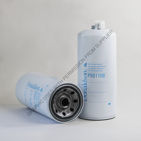 DN  P501108 FUEL FILTER, WATER SEPARATOR SPIN ON