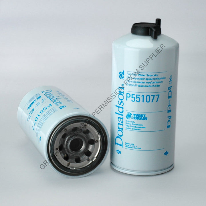 DN  P551077 FUEL WATER SEPARATOR SPIN ON