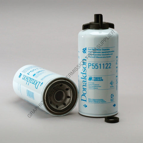 DN  P551122 FUEL/WATER SEPARATOR SPIN-ON