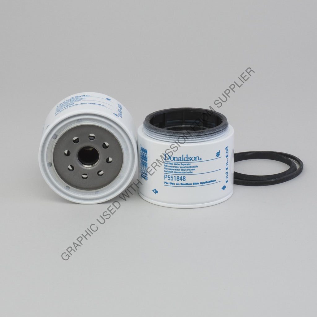 DN  P551848 FUEL FILTER, WATER SEPARATOR SPIN-ON