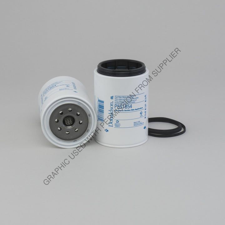 DN  P551854 FILTER - FUEL/WATER SEPARATOR, SPIN-ON