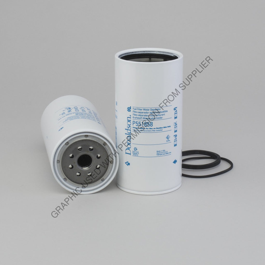 DN  P551858 FUEL FILTER, WATER SEPARATOR SPIN-ON