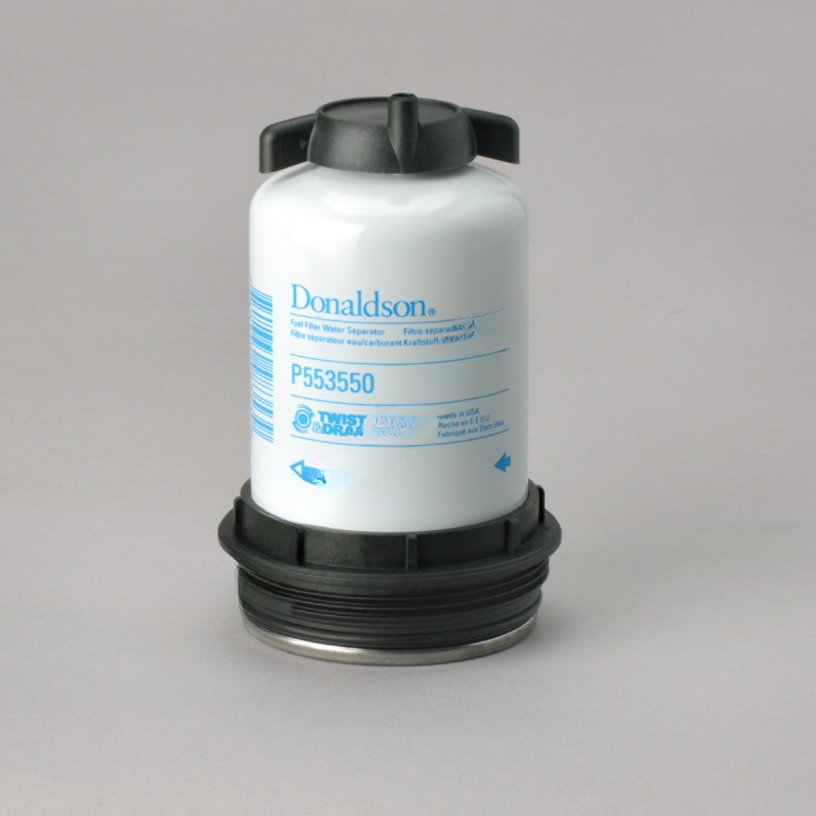 DN  P553550 FILTER - FUEL/WATER SEPARATOR, SPIN-ON