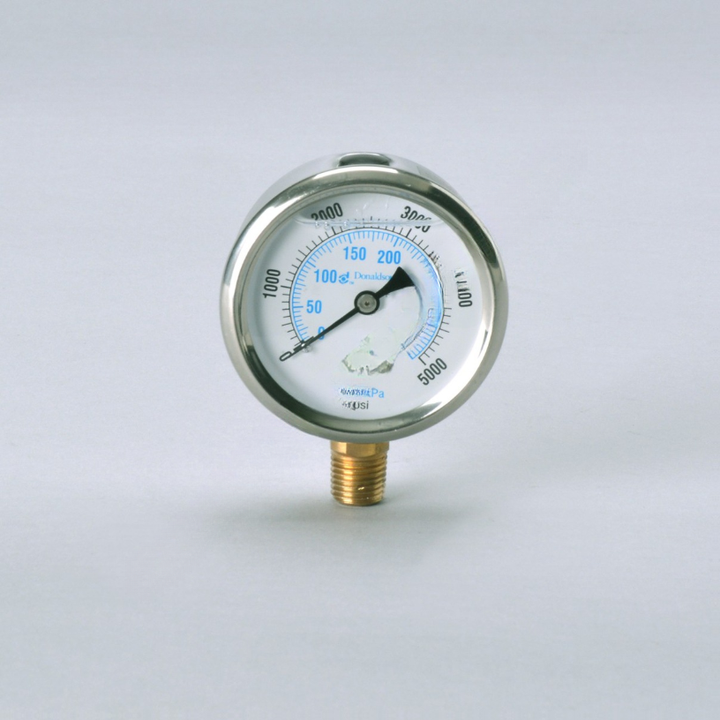 DN  P562725 PRESSURE GAUGE,2.5IN FACE,5000PSI,STEM M