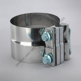 DN  X007784 CLAMP-STEPPED,PREFORMED,4IN,SS,SEALCLAMP