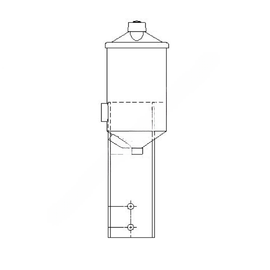 DRM 603 7008DT PS RESEVOIR, METAL,  2QT