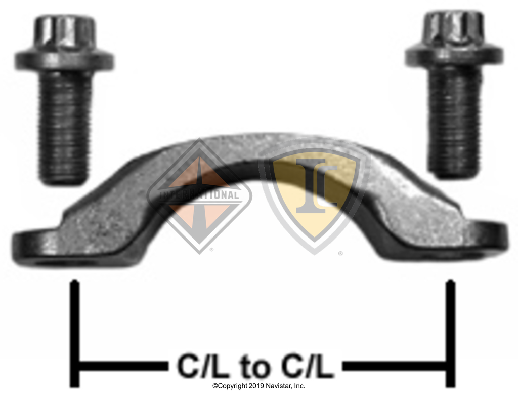 DS1707018X RETAINER,U-JOINT STRAP KIT, SP