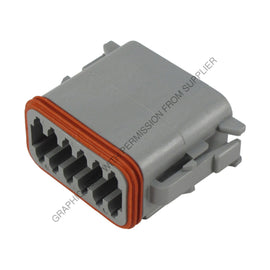DUF DT06 12SA PLUG,12-CAV,DT SER,S