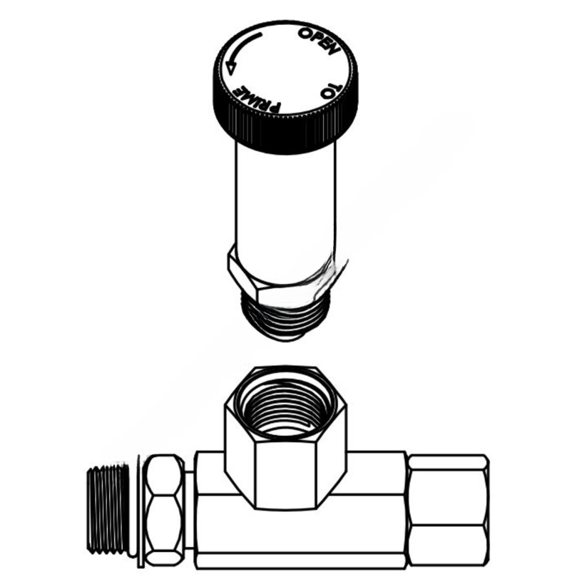 DVC 103292DAV KIT, PRIMER PUMP 3/8-18