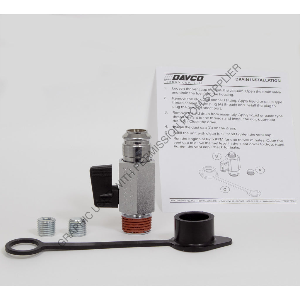 DVC 103603DAV DRAIN VALVE KIT