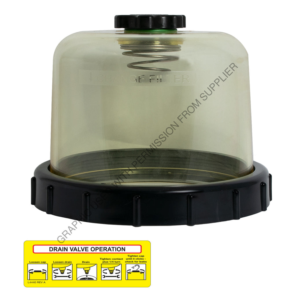 DVC 482044 COVER ASM, W/ VENT CAP AND COLLAR