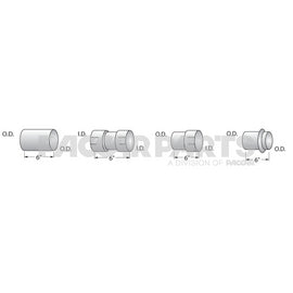 EN40CN304A CONNECTOR-PIPE STR 4"X6" STL ID/ID